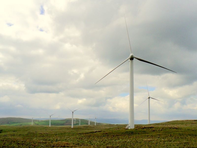 Wind Farm on Mynydd Cemais