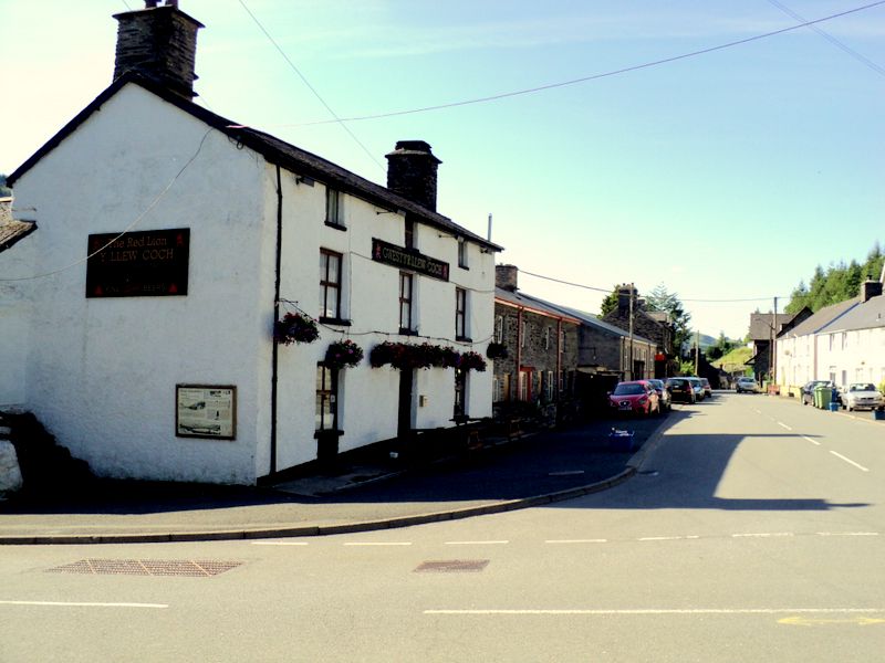 The Red Lion at Dinas Mawddwy