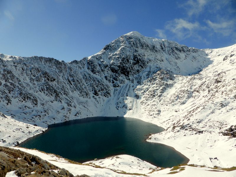 Snowdon and Glaslyn from Pyg Track