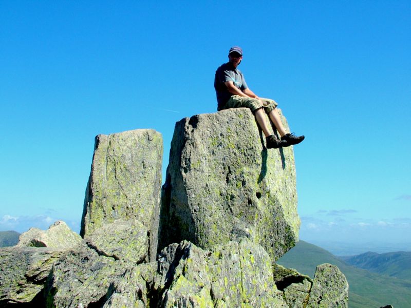 Adam and Eve Rocks, Tryfan Summit (Optional Route)
