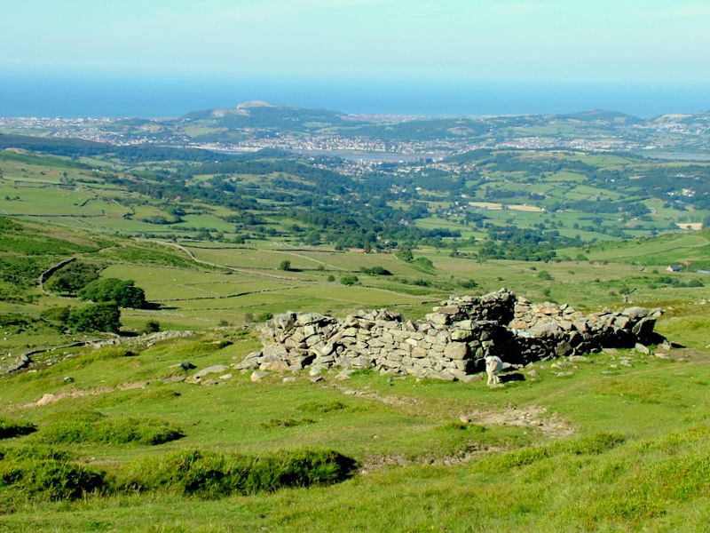 Conwy Valley from Tal y Fan