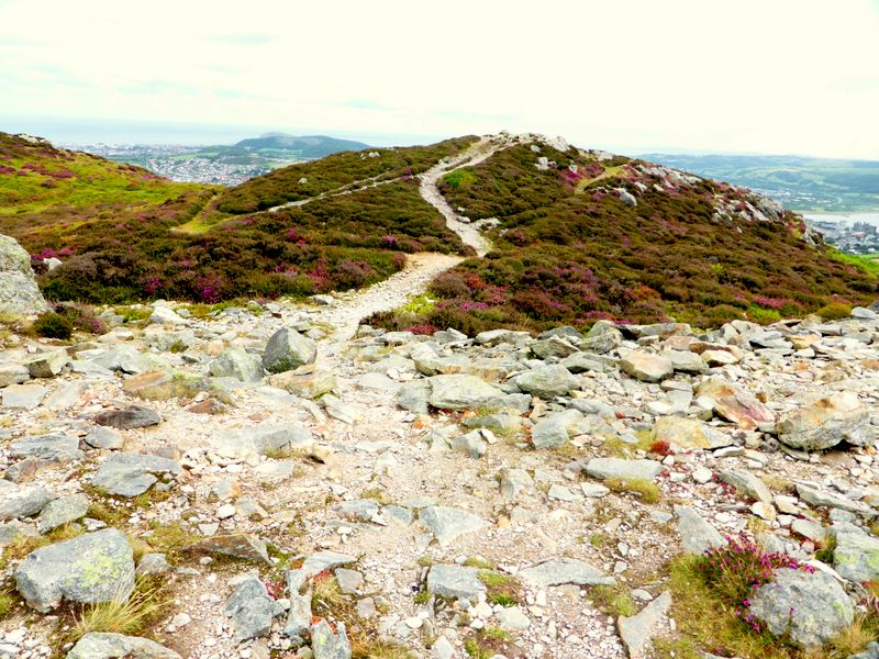 Site of Iron Age Fort on Conwy Mountain