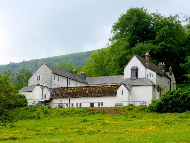 Monastery near Grange Trekking Centre, Capel-y-ffin